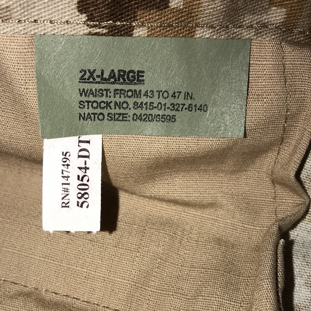 Tru-Spec BDU Shorts, Desert Digital, 2XL, NWT! - Picture 12 of 13